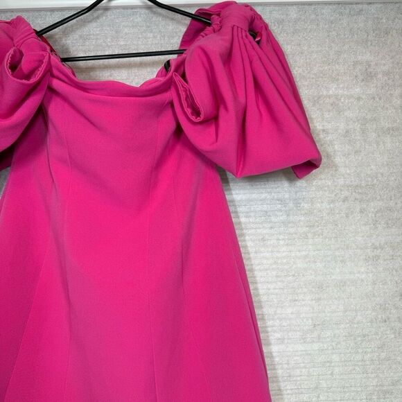 TOCCIN X RTR Bow Sleeve Mini Dress - Picture 7 of 10